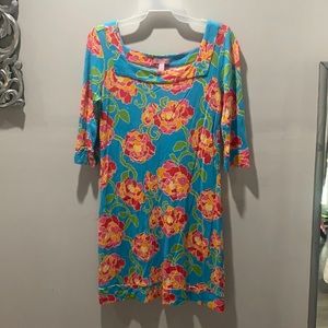 Lilly Pulitzer dress pretty floral sz small